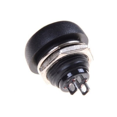 Momentinis mygtukas PBS-33B - raudona - 250V-1A - 12 mm -