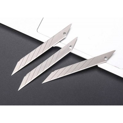 Atsarginis 9 mm universalaus pjaustytuvo peilis - 10 vnt -