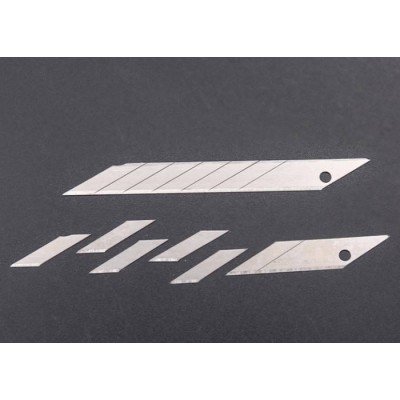 Atsarginis 9 mm universalaus pjaustytuvo peilis - 10 vnt -