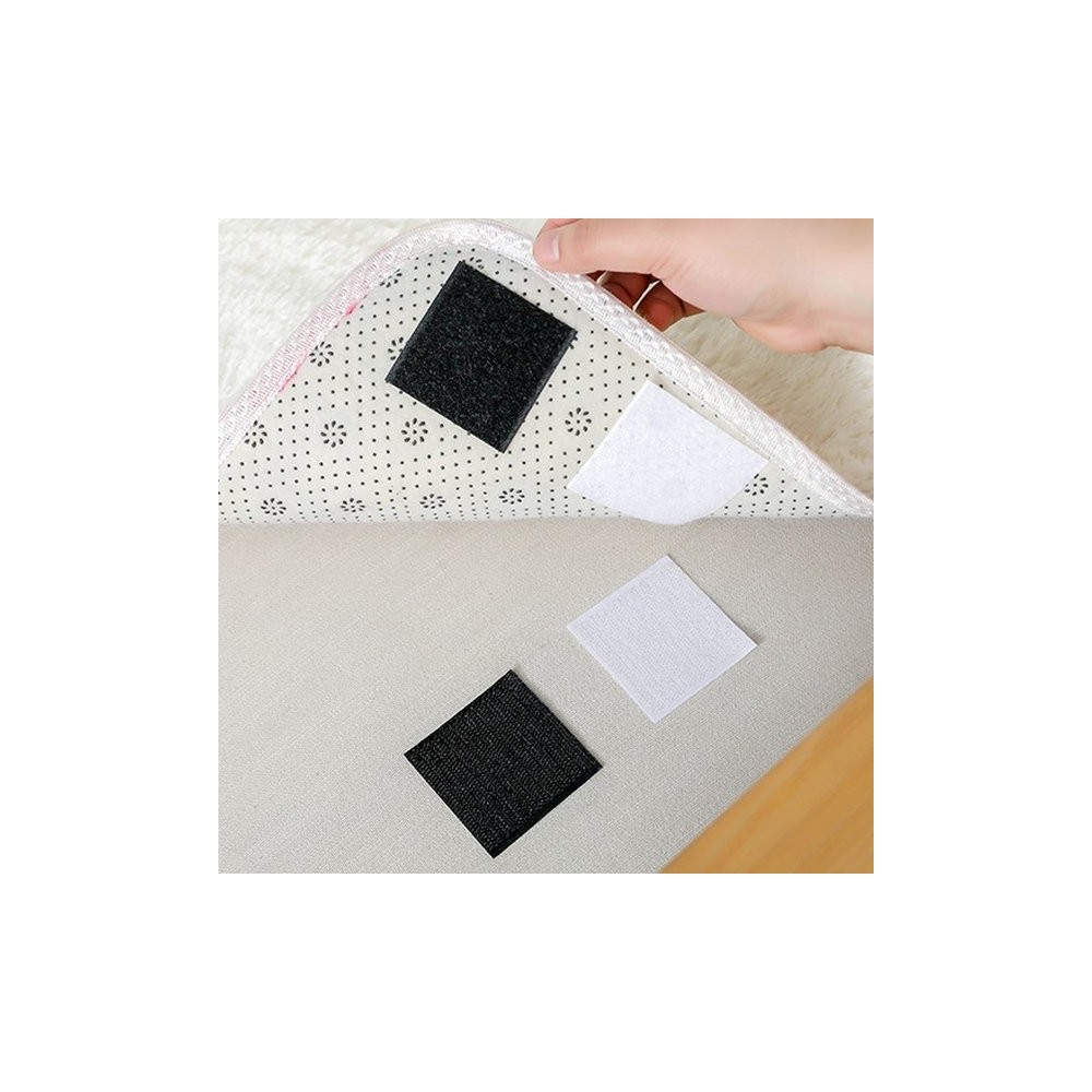 Lipni tvirtinimo detalė 60x40 mm - balta - 5 vnt - lipni Lipni tvirtinimo detalė 60x40 mm - balta - 5 vnt - lipni