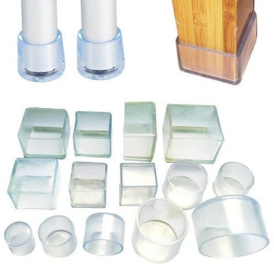 Apsauginiai baldų kojų dangteliai - apvalus 22 mm - 4 vnt -