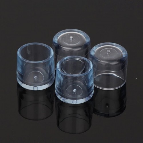 Apsauginiai baldų kojų dangteliai - apvalus 22 mm - 4 vnt -