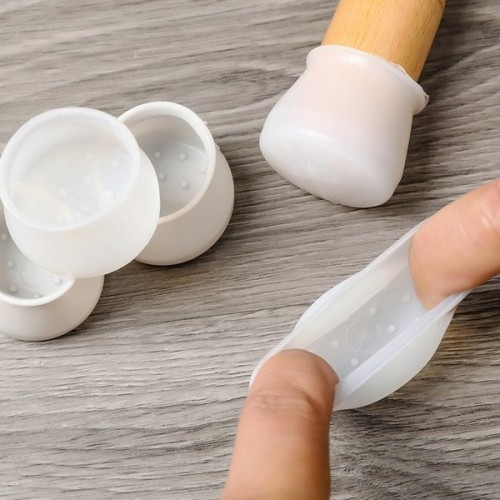 Apsauginiai baldų kojų dangteliai - 4 vnt - Silikoninės kojų Apsauginiai baldų kojų dangteliai - 4 vnt - Silikoninės kojų