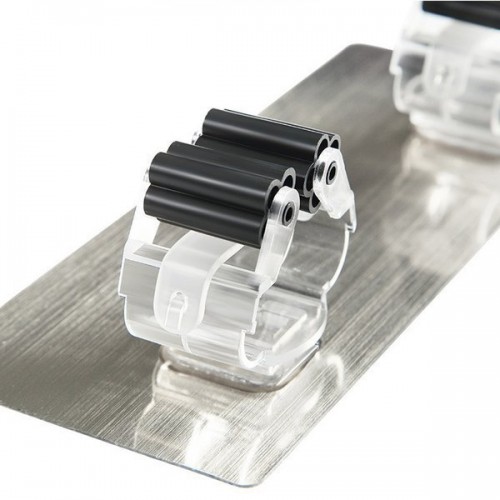 Lipni šluotos pakaba - dvigubas - sieninis šluotos Lipni šluotos pakaba - dvigubas - sieninis šluotos