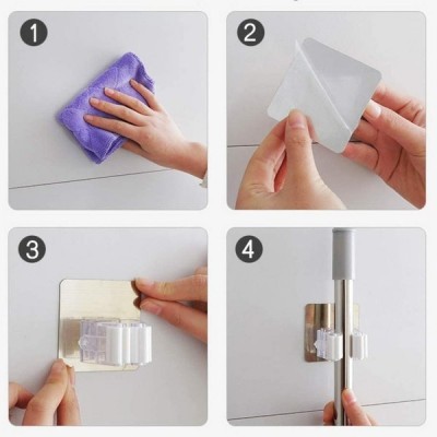 Lipni šluotos pakaba - dvigubas - sieninis šluotos