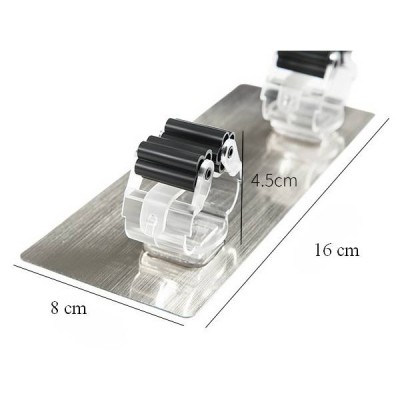 Lipni šluotos pakaba - dvigubas - sieninis šluotos