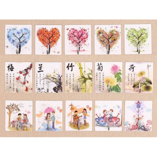 Lipni pakaba - kablys - modelių derinys - sieninis Lipni pakaba - kablys - modelių derinys - sieninis