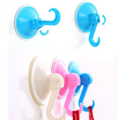 Pakaba su siurbtuku - kablys - rožinė - sieninis