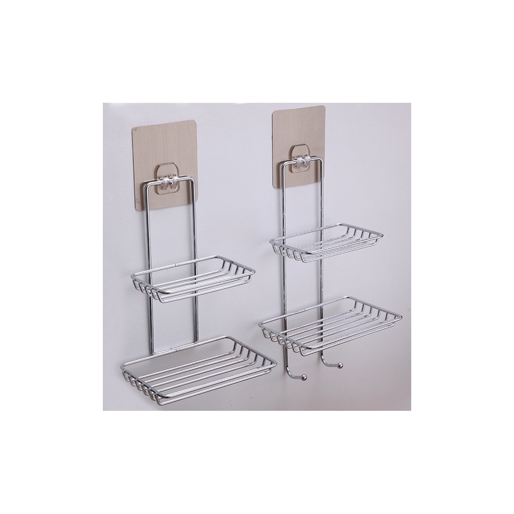 Lipni pakaba - kablys - 7.2x7,2 cm viengubas - sieninis Lipni pakaba - kablys - 7.2x7,2 cm viengubas - sieninis