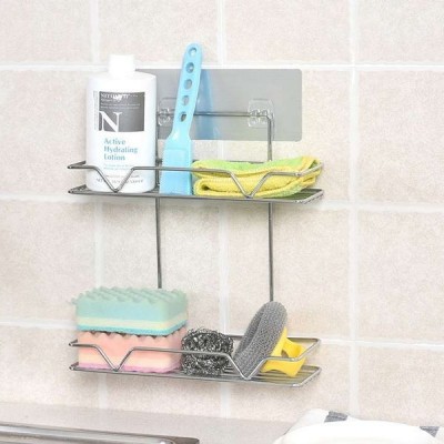 Lipni pakaba - kablys - 7.5x21 cm dvigubas - sieninis