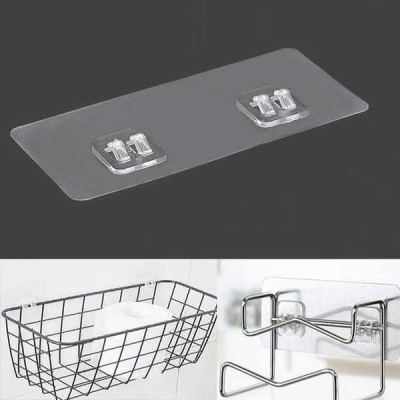 Lipni pakaba - kablys - 7.5x21 cm dvigubas - sieninis