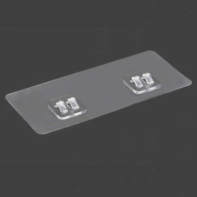 Lipni pakaba - kablys - 7.5x21 cm dvigubas - sieninis