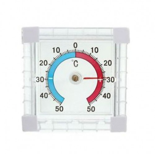 Lipnus apvalus termometras -50C +50C - išorinis temperatūros Lipnus apvalus termometras -50C +50C - išorinis temperatūros
