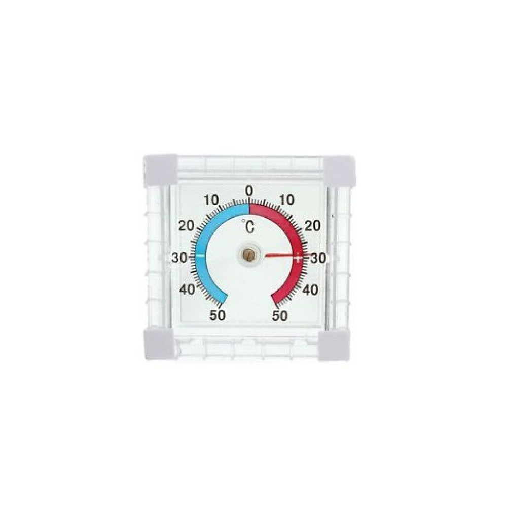 Lipnus apvalus termometras -50C +50C - išorinis temperatūros Lipnus apvalus termometras -50C +50C - išorinis temperatūros