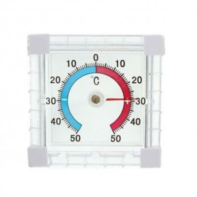 Lipnus apvalus termometras -50C +50C - išorinis temperatūros