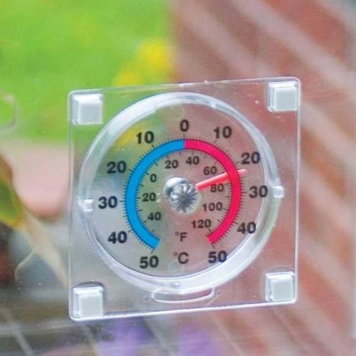 Lipnus apvalus termometras -50C +50C - išorinis temperatūros Lipnus apvalus termometras -50C +50C - išorinis temperatūros