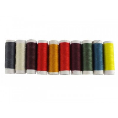 Siuvimo rinkinys dėžutėje - adatos - siūlai -