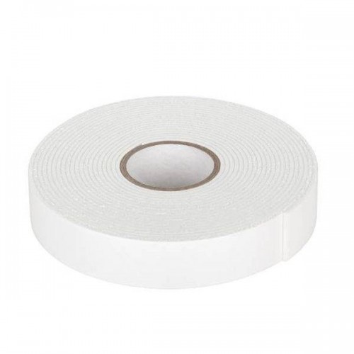 Dvipusė lipni juosta 16 mm x 2 m - balta -Montavimo juosta su Dvipusė lipni juosta 16 mm x 2 m - balta -Montavimo juosta su