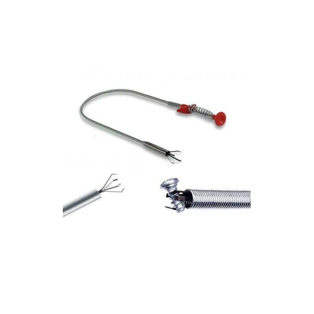 Spyruoklinis lankstus griebtuvas - 60 cm - traukimo griebtuvas Spyruoklinis lankstus griebtuvas - 60 cm - traukimo griebtuvas