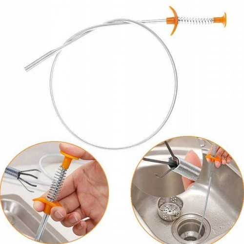 Spyruoklinis lankstus griebtuvas - 60 cm - traukimo griebtuvas Spyruoklinis lankstus griebtuvas - 60 cm - traukimo griebtuvas