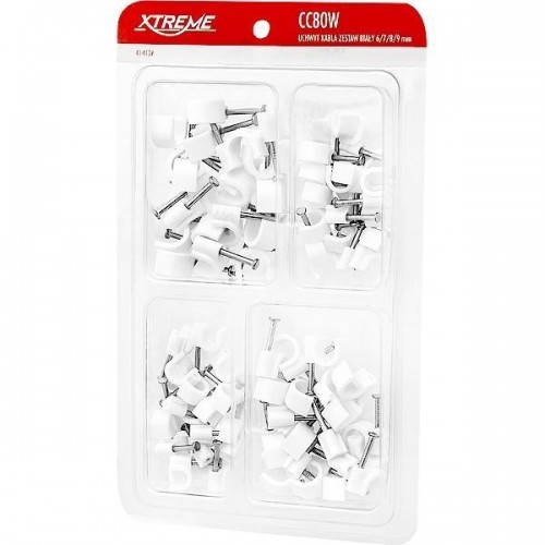 80 vnt. rinkinys - Kabelio spaustukas su vinimi 6,7,8,9 mm 80 vnt. rinkinys - Kabelio spaustukas su vinimi 6,7,8,9 mm