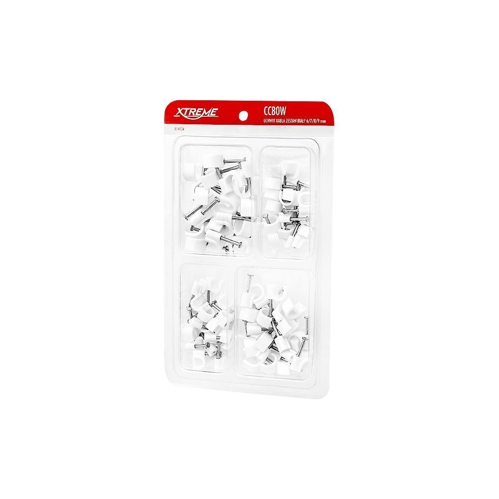 80 vnt. rinkinys - Kabelio spaustukas su vinimi 6,7,8,9 mm 80 vnt. rinkinys - Kabelio spaustukas su vinimi 6,7,8,9 mm