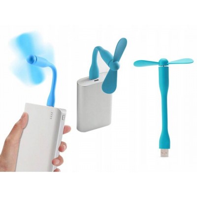 Silikoninis USB ventiliatorius - Nešiojamasis vėjo malūnas -