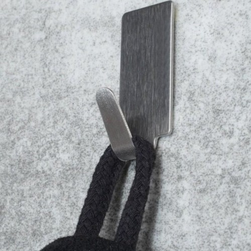 Lipni metalinė pakaba 30x15 mm - kablys - sieninis laikiklis -