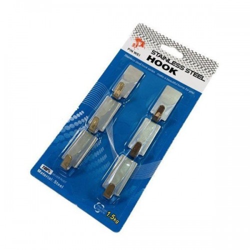 Lipni metalinė pakaba 30x15 mm - kablys - sieninis laikiklis -