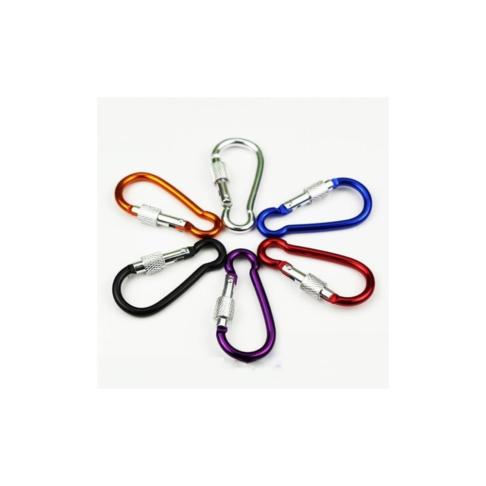 Karabinas - Prisukamas karabinas 67 mm - maišyti spalvas - Karabinas - Prisukamas karabinas 67 mm - maišyti spalvas -