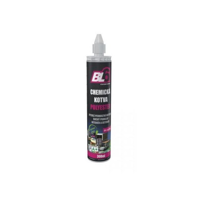 Cheminis poliesterio ankeris BL6 - 300 ml-Statybinės cheminės