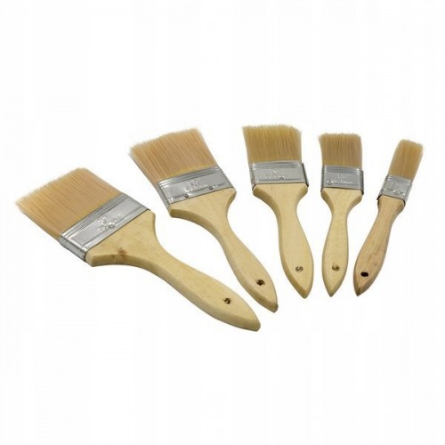 Dažymo teptukų rinkinys 5 vnt - dažų teptukas 2,5-7,6 Dažymo teptukų rinkinys 5 vnt - dažų teptukas 2,5-7,6