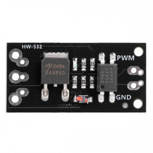 PWM valdiklio modulis - HW-532 - 50A 5-40 VDC - MOSFET - opto-