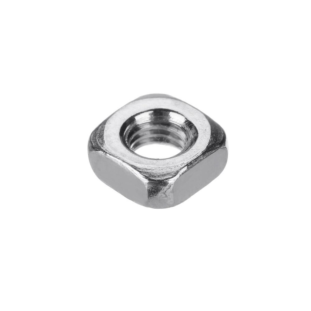 Kvadratinė veržlė - M6 10x10 mm - 10 vnt - raktas - aliuminio