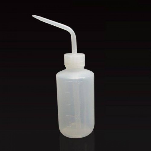 LDPE 250 ml buteliukas - naudojimo vietoje esantis skysčių