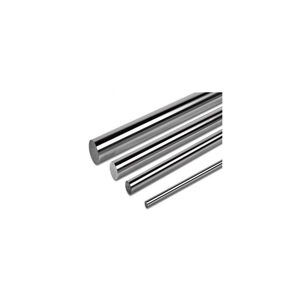 Ašis 2,5x100 mm - chromuotas - robotams ir "pasidaryk pats"