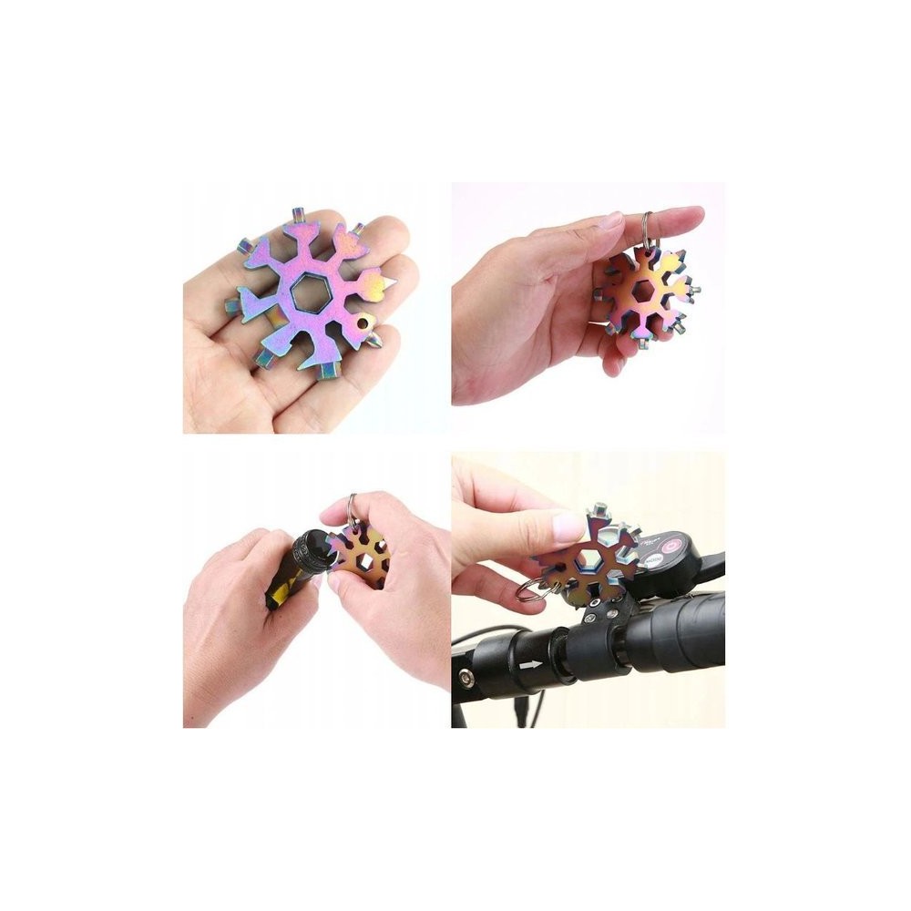 SNOWFLAKE veržliaraktis - 18w1 - Daugiafunkcinis įrankių raktų