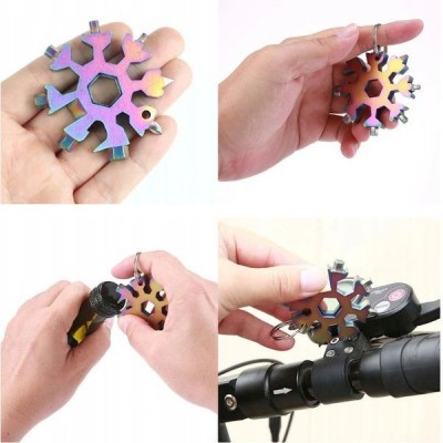 SNOWFLAKE veržliaraktis - 18w1 - Daugiafunkcinis įrankių raktų