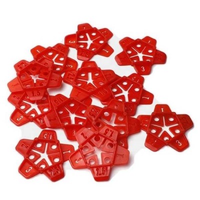 Jungties tarpinė 1-3 mm - 50 vnt - Universalus atstumas