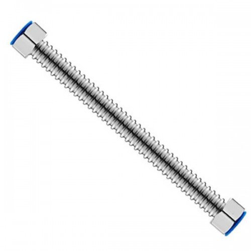 Nerūdijančio plieno vandens žarna 201 - 20 cm - 1/2 colio -