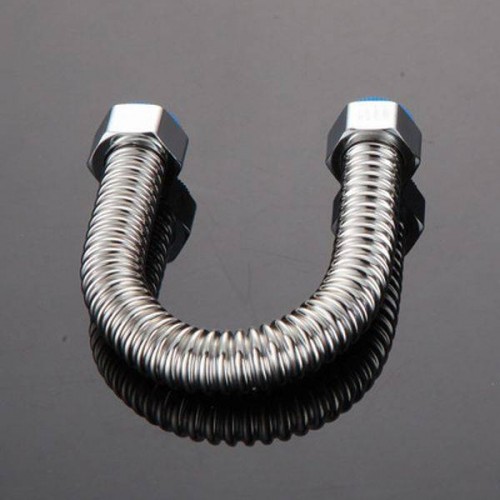 Nerūdijančio plieno vandens žarna 201 - 30 cm - 1/2 colio - Nerūdijančio plieno vandens žarna 201 - 30 cm - 1/2 colio -