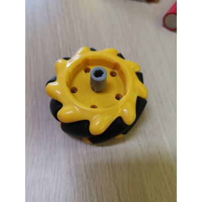 "Mecanum" ratas 60 mm kairė + dešinė - 2 poros - Ratai robotams