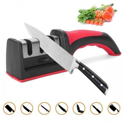 Keraminis peilių ir žirklių galąstuvas 3in1 - šlifavimo akmuo Keraminis peilių ir žirklių galąstuvas 3in1 - šlifavimo akmuo