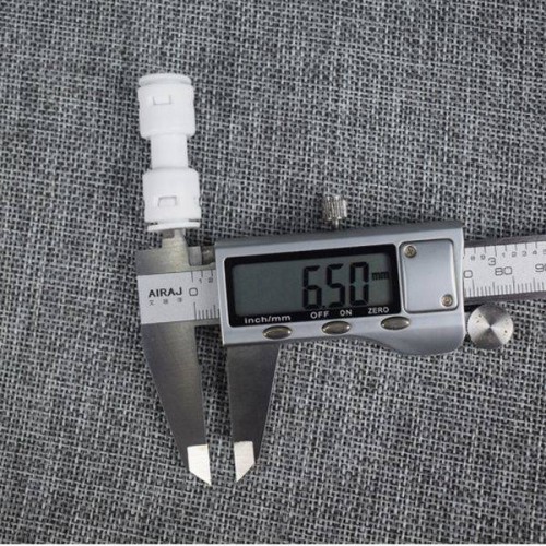 Greitoji vandens jungtis - tiesi jungtis - jungtis 2x 1/4" 6,5