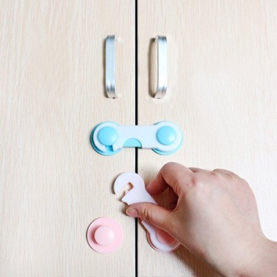 Spintos užraktas - atidarymo apsauga - mėlyna-balta-Pagrindinis