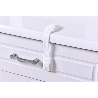 Šaldytuvo spintelės stalčiaus užraktas - balta - apsauga nuo