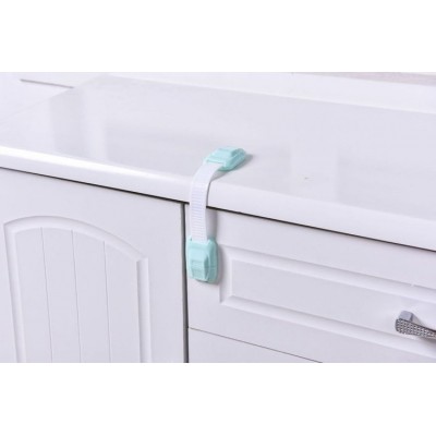 Šaldytuvo spintelės stalčiaus užraktas - balta - apsauga nuo