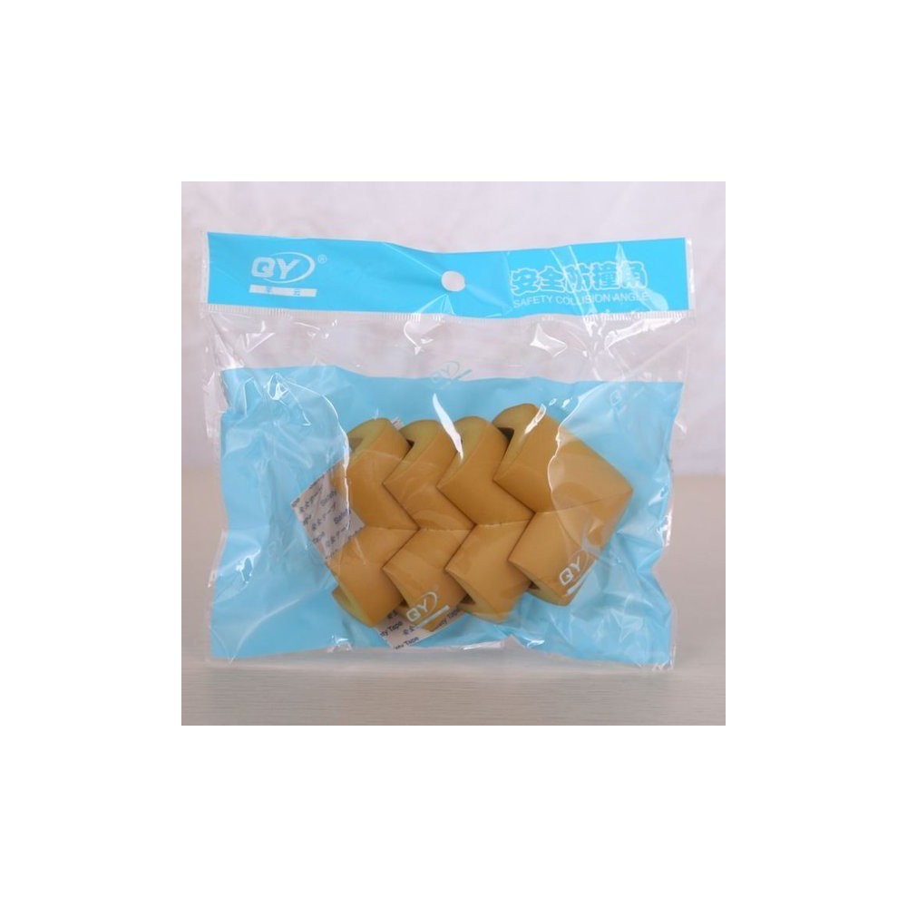 Apsauginis putplasčio kampas - oranžinė - 4 vnt - krašto Apsauginis putplasčio kampas - oranžinė - 4 vnt - krašto