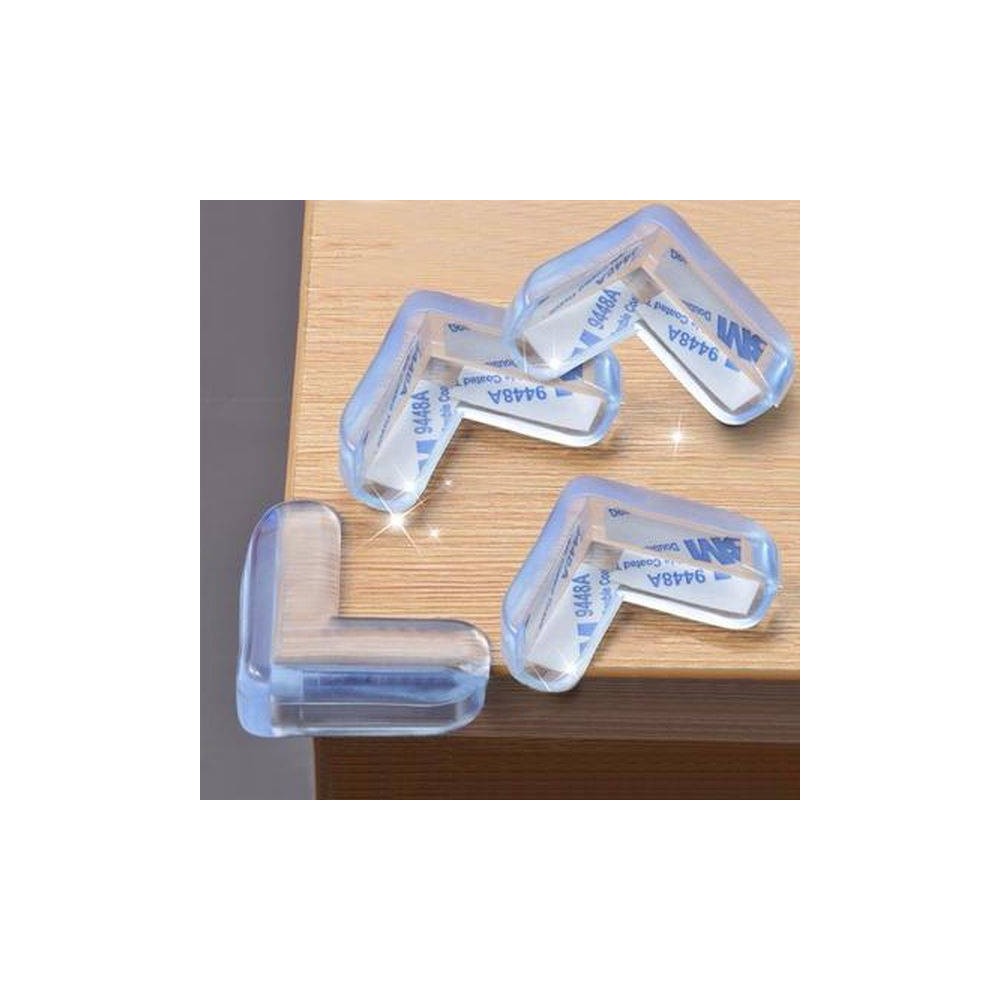 Silikoninis apsauginis kampas - kampinis L - 4 vnt - krašto Silikoninis apsauginis kampas - kampinis L - 4 vnt - krašto