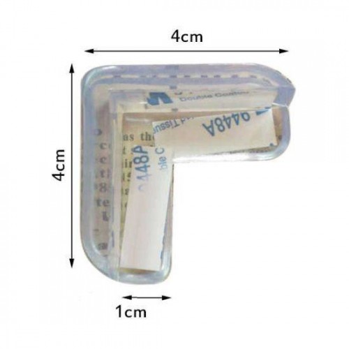 Silikoninis apsauginis kampas - kampinis L - 4 vnt - krašto Silikoninis apsauginis kampas - kampinis L - 4 vnt - krašto